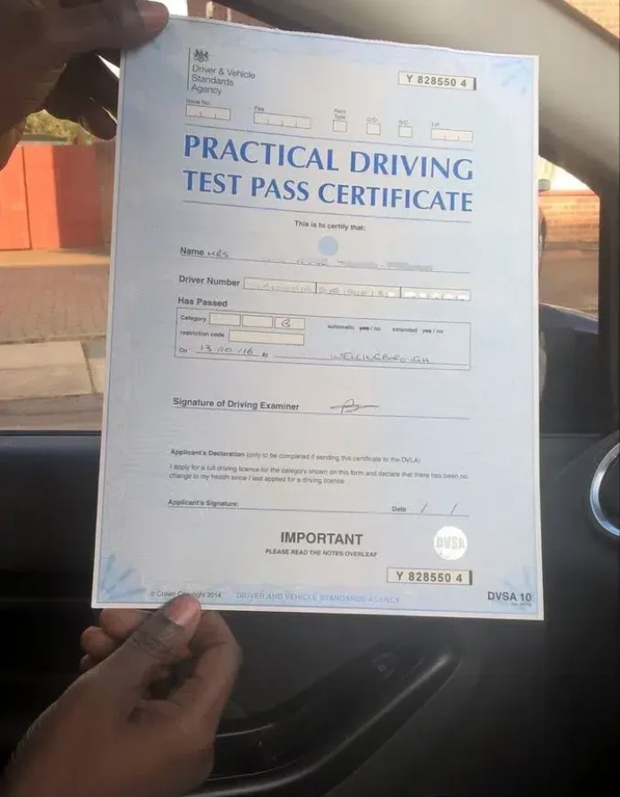uk-practical-driving-test-certificate